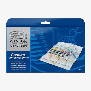 Winsor Newton Cotman Watercolor Set Of 26 Pieces The Stationers